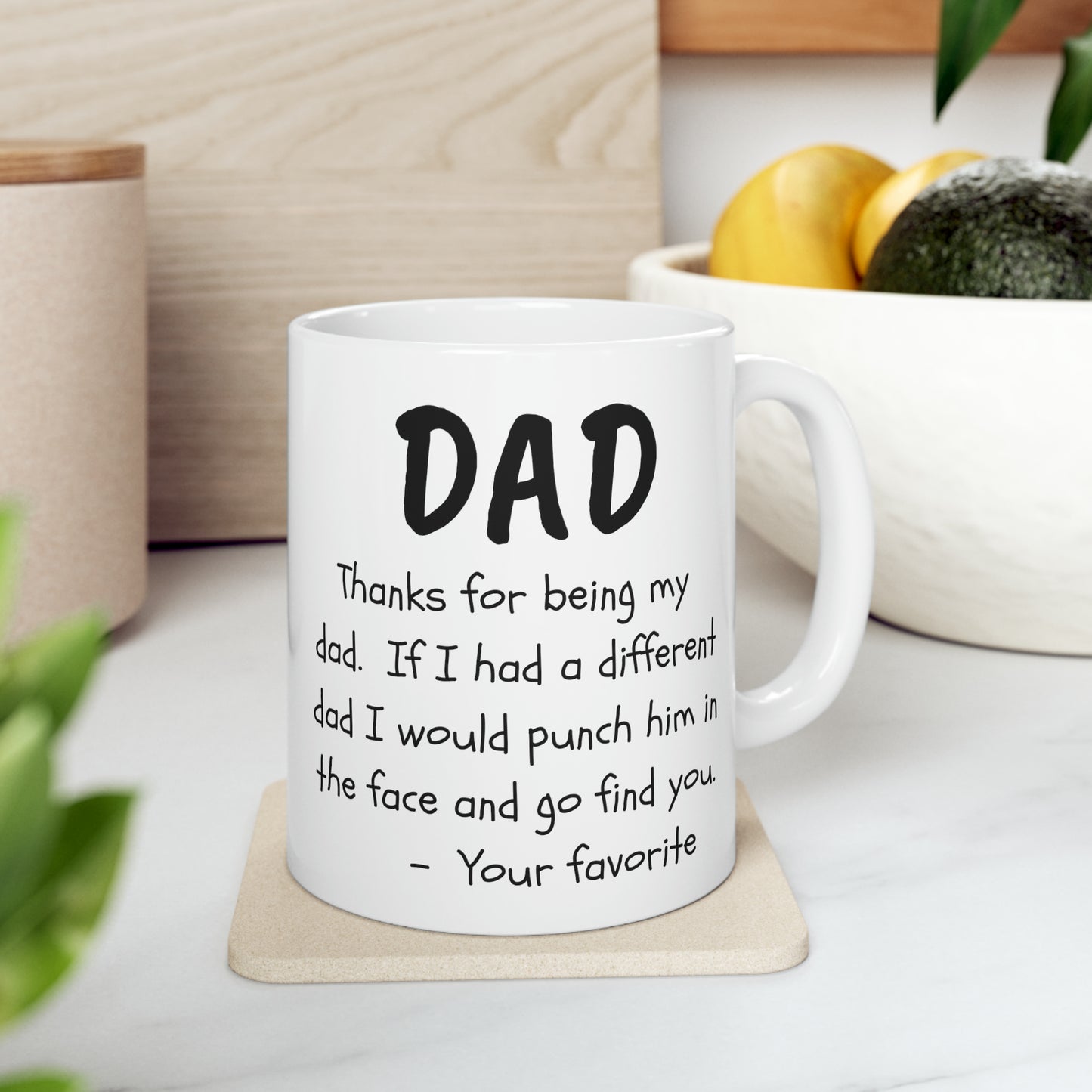To My Dad | Ceramic Mug, 11oz