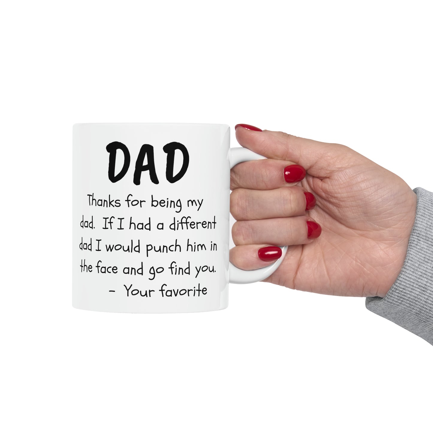 To My Dad | Ceramic Mug, 11oz