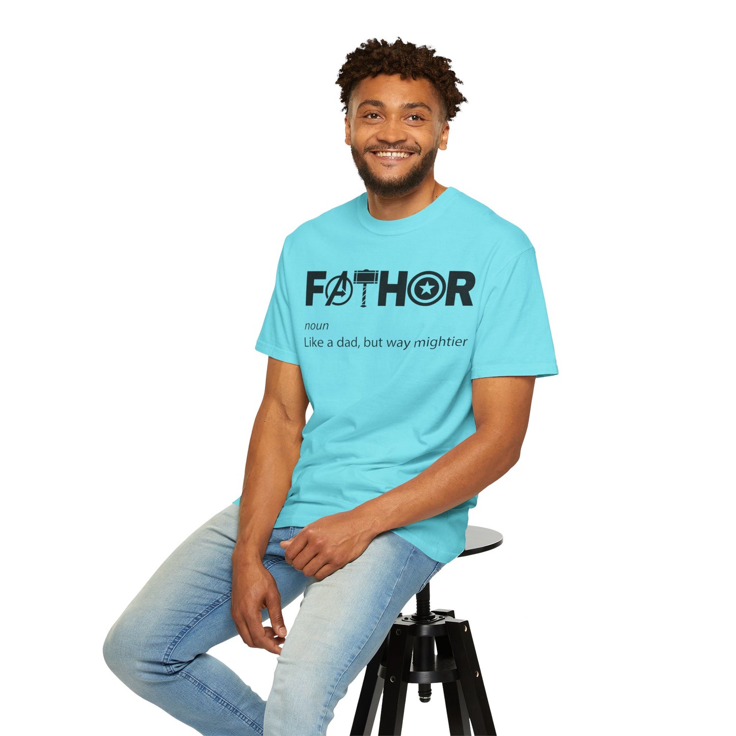 To My Dad | Unisex Garment-Dyed T-shirt