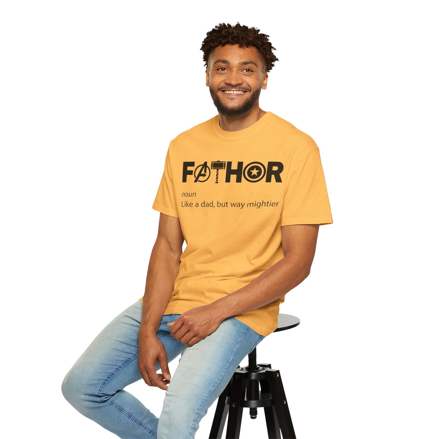 To My Dad | Unisex Garment-Dyed T-shirt