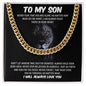 To My Son | Cuban Link Chain