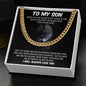 To My Son | Cuban Link Chain