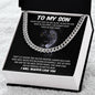 To My Son | Cuban Link Chain