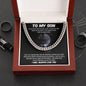 To My Son | Cuban Link Chain